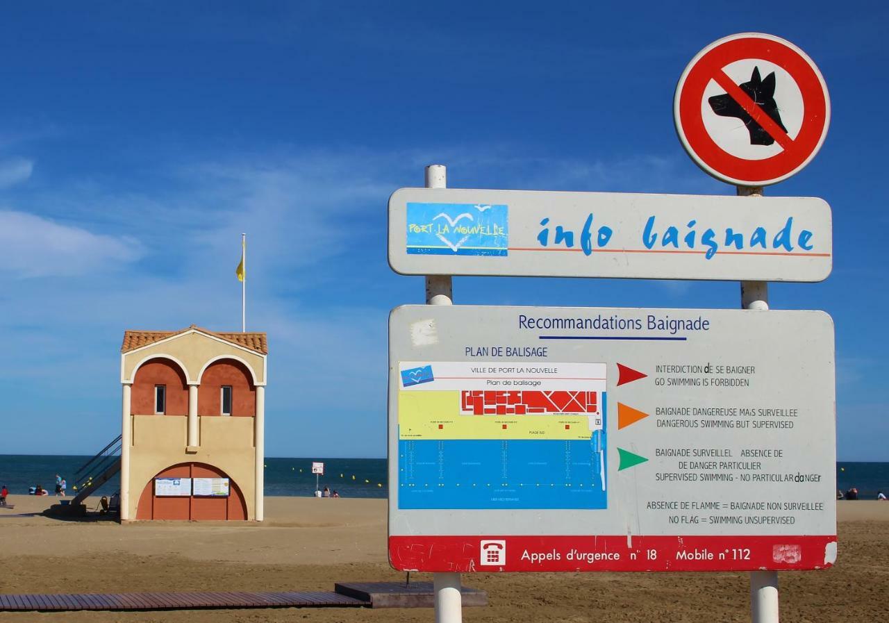 Gites De France Bleu A La Mer Port-la-Nouvelle Exterior foto